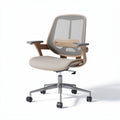 Bureau stoel met ademende mesh rugleuning en verstelbare hoogte 60 x 60 x 100cm